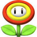 Flower - Fire Icon 128x128 png